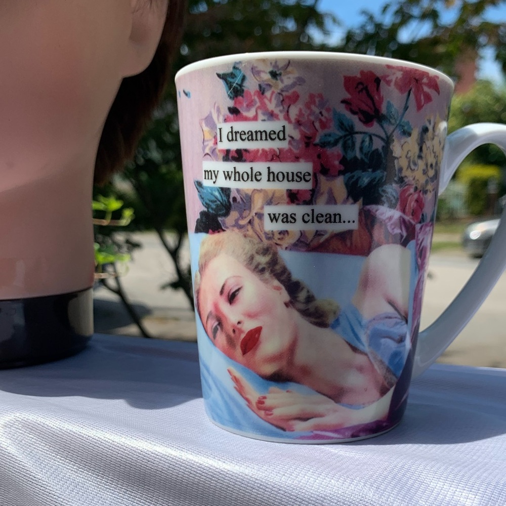 ‘WANT 🧼 🏠’ MUG 🎵’I had a dream 🛌 .. 🎵 Quote Mug, 🎁 idea?